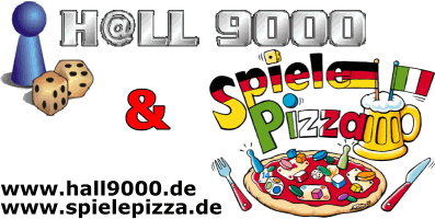 H@LL9000 und Spielepizza